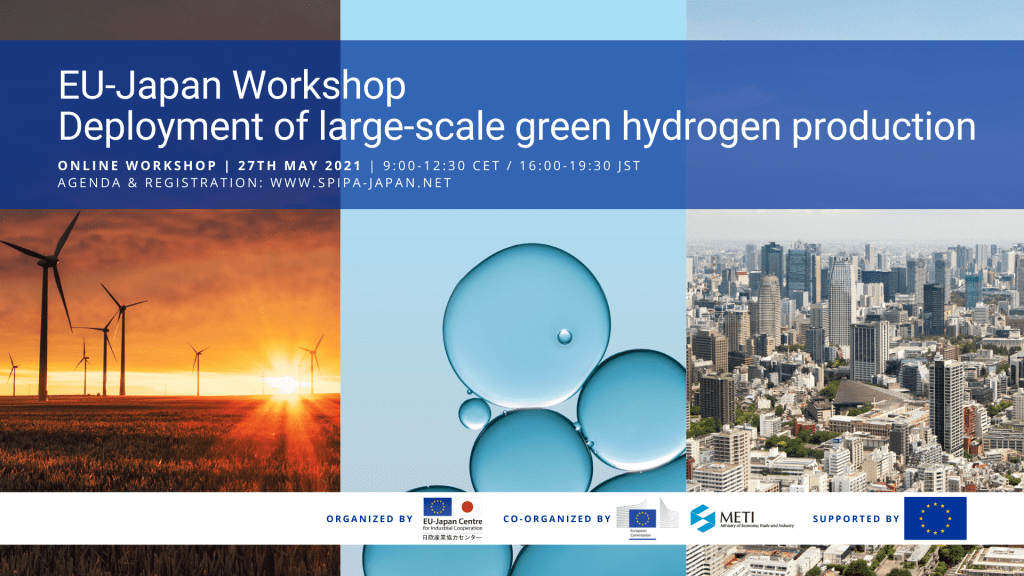 Djewels at the EU-Japan Deployment of large-scale green hydrogen production
